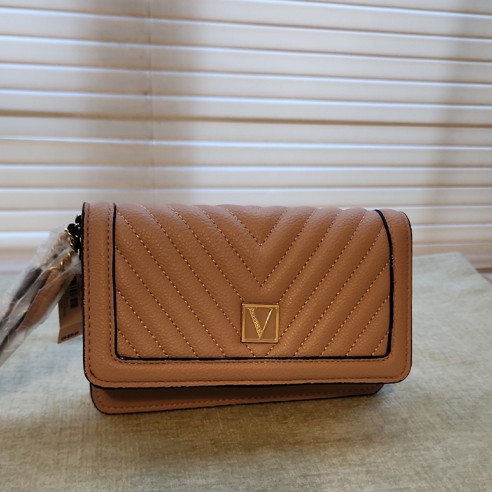 VICTORIA SECRET TAN QUILTED WOMEN'S BAG